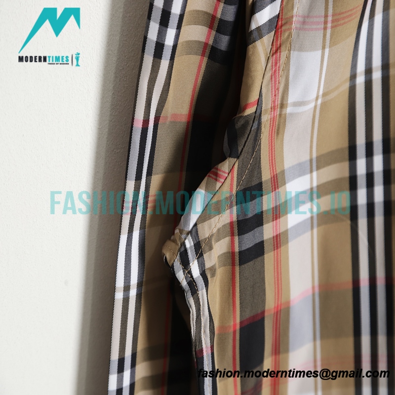 Burberry - New Pocket Embroidered Striped Long-sleeved Shirt T-shirt Burberry - New Pocket Embroidered Striped Long-sleeved Shirt T-shirt